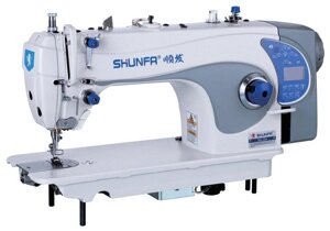 Компьютерная прямострочная швейная машина для всех видов тканей SHUNFA S4-D4 со столом