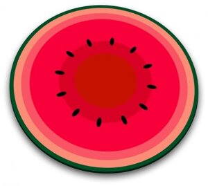 Доска разделочная стеклянная Joseph Joseph Watermelon (WAME014AS), шт