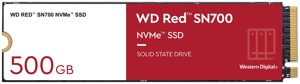 Твердотельный накопитель для NAS 500GB SSD WD RED SN700 M. 2 R3430Mb/s, W2600MB/s 2280 S3-M PCI-E Gen3x4 MTBF