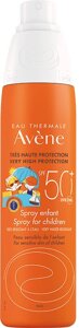 Солнцезащитный спрей для детей Avene SPF50+ 200 мл (3282770202090) в Алматы от компании Trento