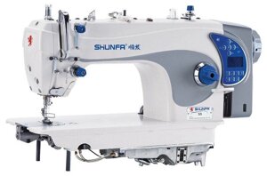 Компьютерная прямострочная швейная машина для все видов тканей SHUNFA S5 со столом