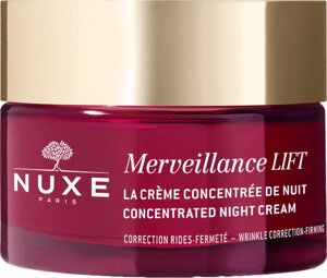 Крем для лица ночной Nuxe Merveillance Lift Concentrated Night Cream 50 мл (3264680024818) в Алматы от компании Trento