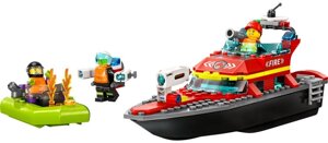 Lego 60373 Город Пожарная лодка в Алматы от компании Trento