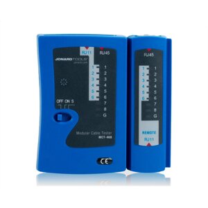 Кабельный тестер Jonard Tools MCT-468 Для тестирования RJ-11 RJ-12 RJ-45 в Алматы от компании Trento