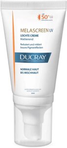 Солнцезащитный крем Ducray Melascreen Cream SPF50+ 40 мл (3282770049497) в Алматы от компании Trento