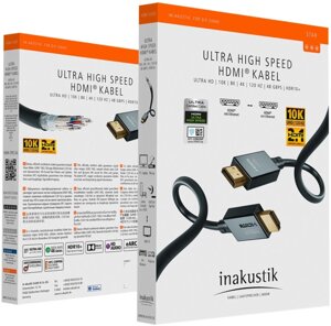 Кабель Inakustik Star II EAN:4001985254712 HDMI - HDMI 2 м в Алматы от компании Trento