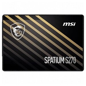 Твердотельный накопитель  SSD MSI SPATIUM S270 120GB в Алматы от компании Trento