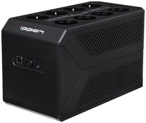 ИБП IPPON Back Comfo Pro II 850 black (линейно-интерактивный, 850VA, 480W, 6+2xEURO, USB) (1189990) в Алматы от компании Trento