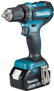 Makita дрель-шуруповерт DDF485RFJ PT201 18 В