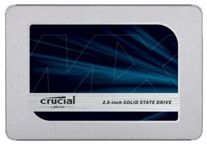 Твердотельный накопитель 1000Gb SSD Crucial MX500 2.5” CT1000MX500SSD1 в Алматы от компании Trento