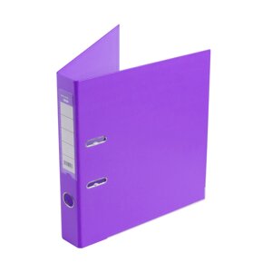 Папка-регистратор Deluxe с арочным механизмом, Office 2-PE1, А4, 50 мм, фиолетовый в Алматы от компании Trento