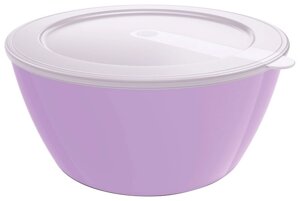Миска EMSA 24см. 3,5л. светло-фиолетовая, с крышкой myCOLOURS SAVIO 509475, шт
