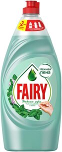 FAIRY Средство для мытья посуды Нежные руки Чайное дерево и мята 900мл