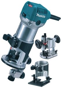 Кромочный (триммер) фрезер Makita RT0700CX2, 710 Вт в Алматы от компании Trento