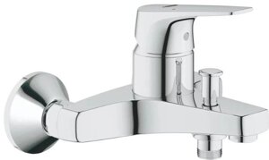 Смеситель для ванны с душем Grohe BauFlow 23756000, однозахватный в Алматы от компании Trento