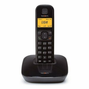 Телефон беспроводной Texet TX-D6705A черный в Алматы от компании Trento