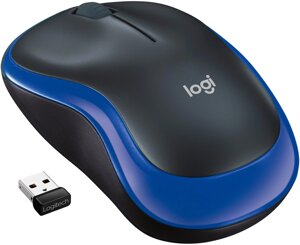 Мышка беспроводная Logitech M185 Blue EER Orient Packaging (910-002239) в Алматы от компании Trento