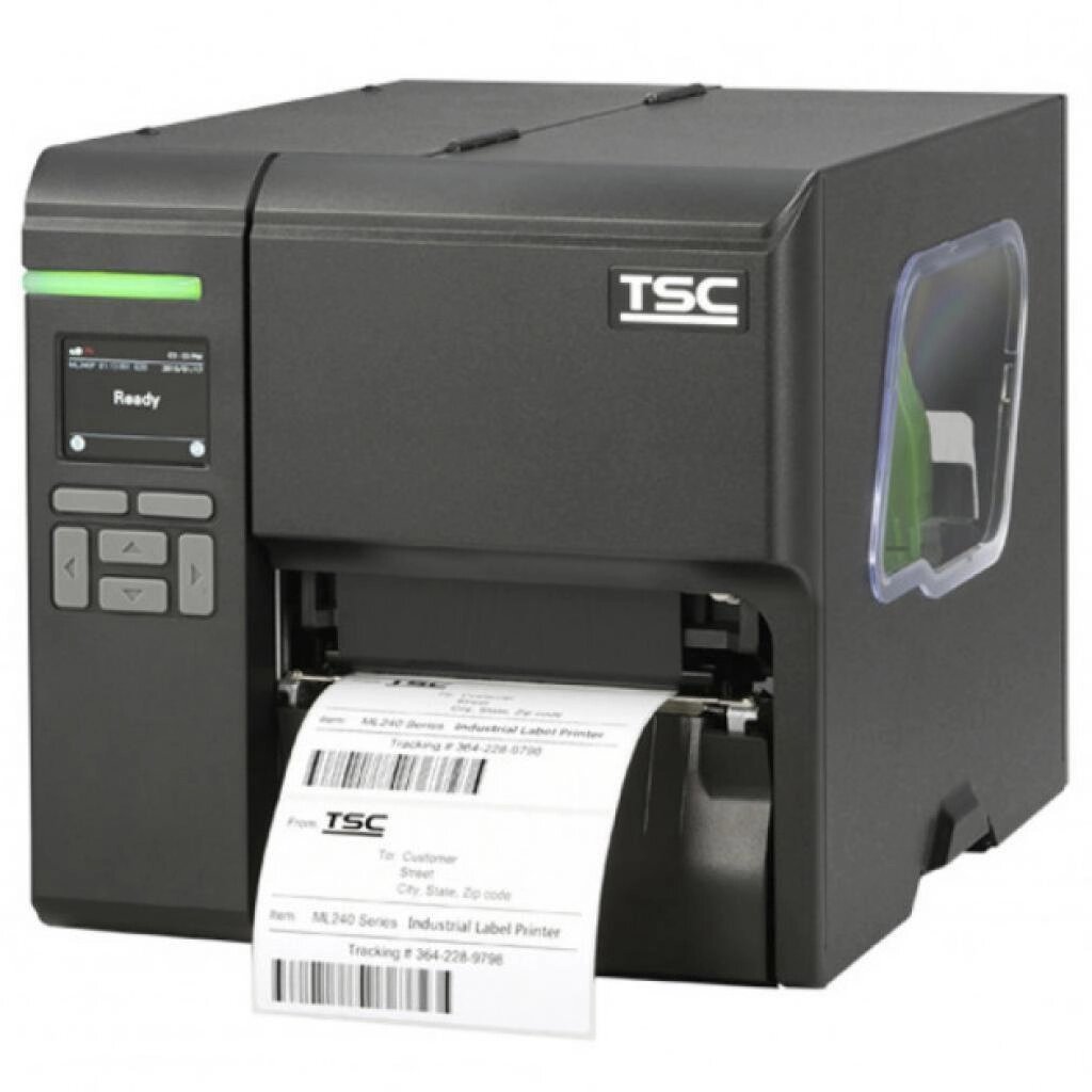 Принтер этикеток TSC HPC System ML340P 300dpi, USB, Serial, Ethernet, Wi-Fi (802.11), Blueto (99-080A006-0302) от компании Trento - фото 1