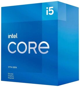 Процессор intel core i5-11400F LGA1200, 6 x 2600 мгц, BOX