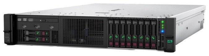 Сервер HPE DL380 Gen10 P24846-B21 (1xXeon6226R (16C-2.9G)/ 1x32GB 2R/ 8 SFF SC/ S100i SATA/ 2x10Gb SFP+/ от компании Trento - фото 1