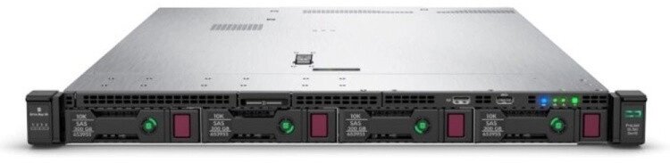 Сервер HPE P19779-B21 DL360 Gen10 (1xXeon4210(10C-2.2G)/ 1x16GB DR/ 8 SFF SC/ P408i-a 2GB Batt/ 4x1GbE FL/ от компании Trento - фото 1