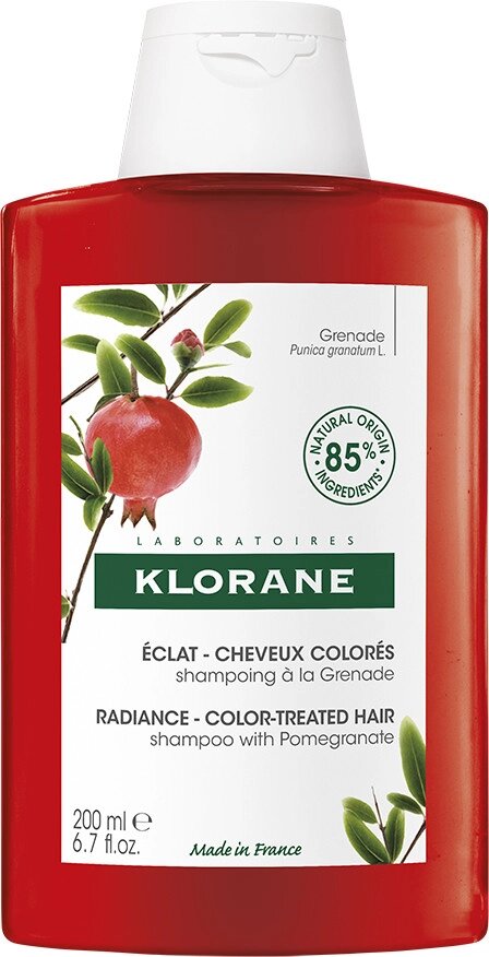 Шампунь для окрашеных волос Klorane Гранат 200 мл (3282770143560) от компании Trento - фото 1
