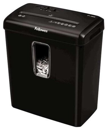 Шредер Fellowes PowershredP-30C, DIN P-4, 4х34 мм, 6 лст., 15 лтр., от компании Trento - фото 1