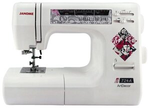 Швейная машина Janome ArtDecor 724A, белый