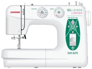 Швейная машина Janome Escape V-17 белый