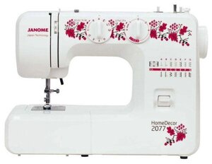 Швейная машина Janome HomeDecor 2077, белый