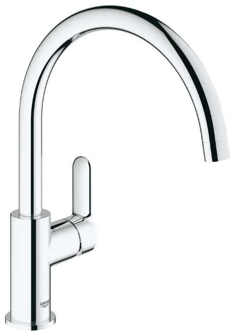 Смеситель для кухни (мойки) Grohe BauEdge 31367000, однозахватный от компании Trento - фото 1