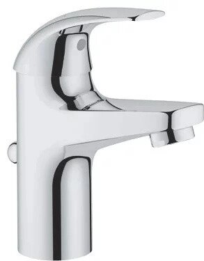 Смеситель для раковины (умывальника) Grohe BauCurve 32805000, однозахватный от компании Trento - фото 1