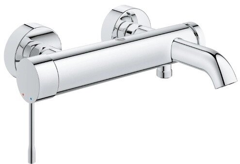 Смеситель для ванны с душем Grohe Essence 33624001, однозахватный от компании Trento - фото 1