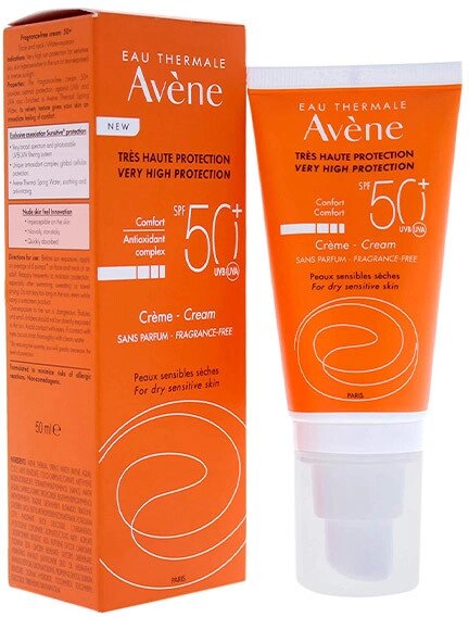 Солнцезащитный крем Avene Colour Cream SPF50+ 50 мл (3282770149524) от компании Trento - фото 1