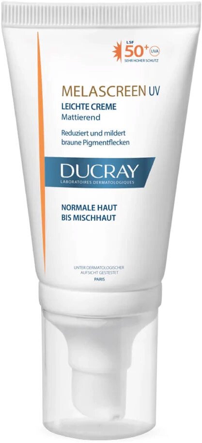 Солнцезащитный крем Ducray Melascreen Cream SPF50+ 40 мл (3282770049497) от компании Trento - фото 1