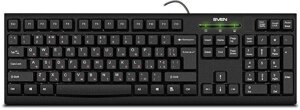 SVEN Клавиатура KB-S300 черная