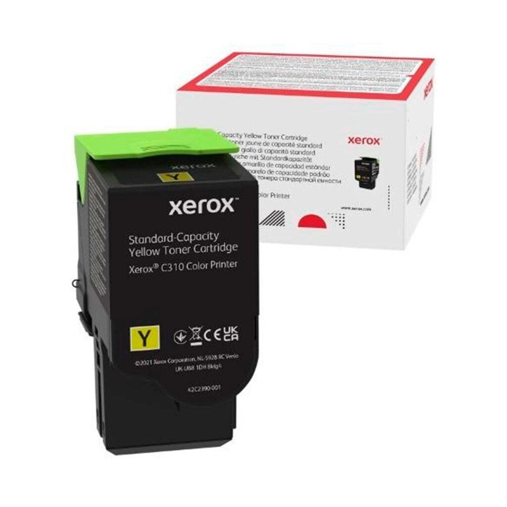 Тонер-картридж повышенной ёмкости Xerox 006R04371 (жёлтый) от компании Trento - фото 1