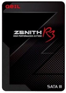 Твердотельный накопитель 128GB SSD GEIL GZ25R3-128G zenith R3 series 2.5” SSD sataiii чтение 550MB/s, запись