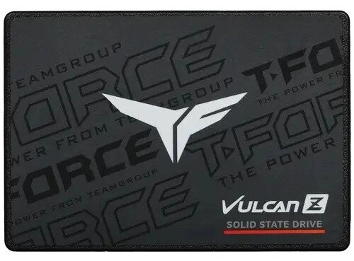 Твердотельный накопитель  480GB SSD TeamGroup T-FORCE VULCAN Z 2.5” SATA3 R540Mb/s, W470MB/s T253TZ480G0C101 от компании Trento - фото 1