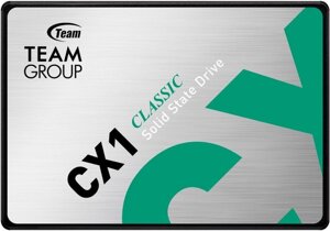Твердотельный накопитель 960GB SSD teamgroup CX1 2.5” SATA3 R540mb/s, W490MB/s T253X5960G0c101