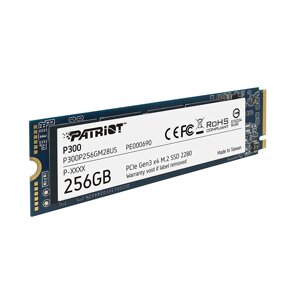 Твердотельный накопитель SSD Patriot P300 256GB M. 2 NVMe PCIe 3.0x4