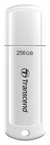 USB флеш 256GB 3.0 transcend TS256GJF730 белый