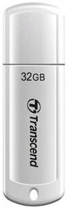 USB флеш 32GB 2.0 transcend TS32GJF370 белый