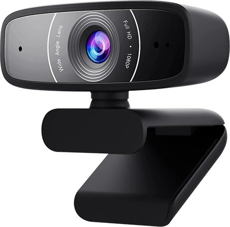 Веб-камера ASUS WEBCAM C3/FHD/USB/1080/30 кадров/двойной микрофон, 90YH0340-B2UA00 от компании Trento - фото 1