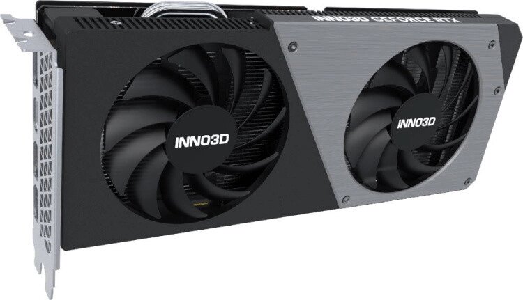 Видеокарта Inno3D GeForce RTX4060 TWIN X2 OC, 2940MHz/17Gps 8G GDDR6 128-bit HDMI 3xDP N40602-08D6X-173051N от компании Trento - фото 1