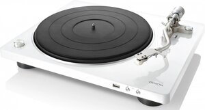 Виниловый проигрыватель DENON DP-450USB белый