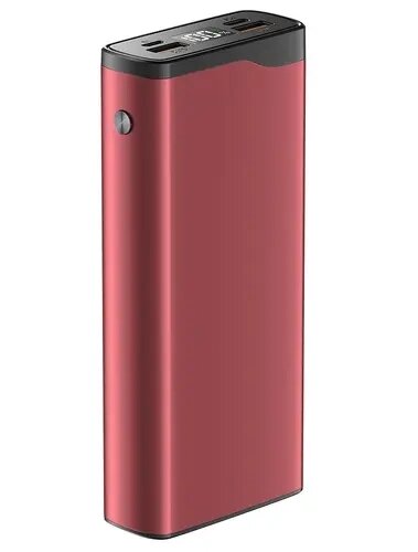 Зарядное устройство Power bank Olmio QL-20, 20000mAh, красный от компании Trento - фото 1