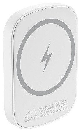 Зарядное устройство Power bank Olmio QM-05, 4200mAh wireless белый от компании Trento - фото 1