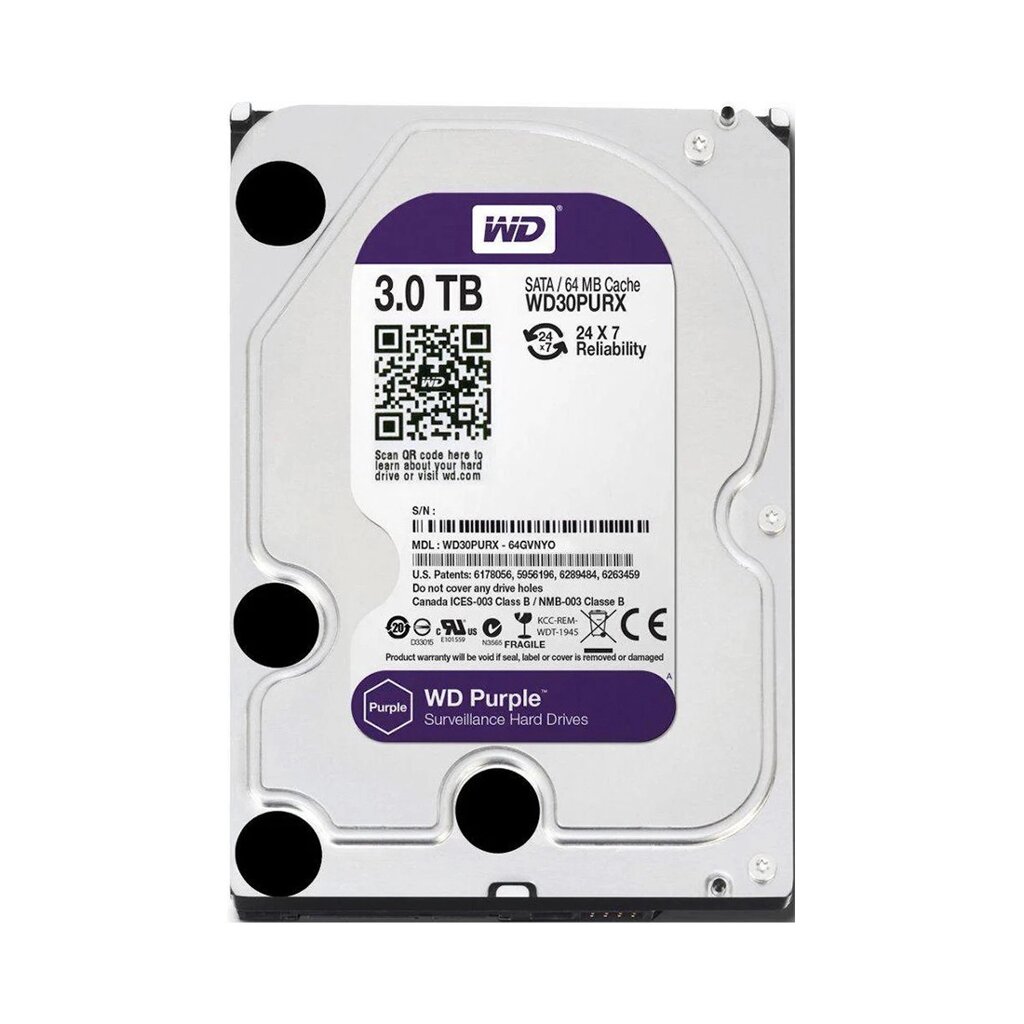 Жесткий диск Dahua WD30PURX HDD 3Tb от компании Trento - фото 1