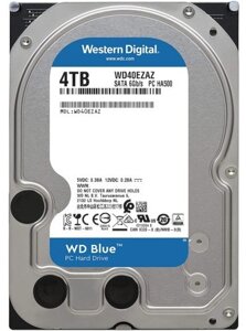 Жесткий диск HDD 4Tb Western Digital Blue WD40EZAZ